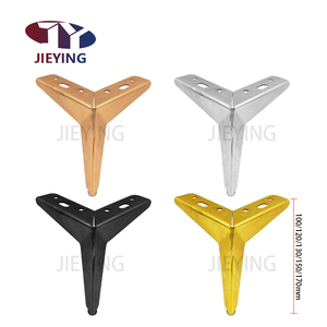 JIEYING Luxus Metall Diamant Sofa Stütz beine TV Schrank Füße Nachttisch Badezimmers chrank Bett möbel Bein - Product Image 3