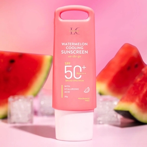 Krim Tabir Surya SPF 50, Label pribadi pendingin semangka kulit ringan alami seng Mineral krim tabir surya Gel <span class=keywords><strong>Aqua</strong></span> tanpa cor putih - Product Image 2