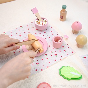 Ensembles de <span class=keywords><strong>cuisine</strong></span> colorés pour tout-petits, jouets <span class=keywords><strong>en</strong></span> bois d'imitation, ensemble de <span class=keywords><strong>cuisine</strong></span> réaliste, casseroles et poêles - Product Image 6