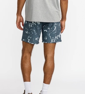 Pantalones Cortos Deportivos de Verano Personalizados para Hombre, Cintura Media, Cintura Elástica, Diseño Sólido, Casuales, 100% Poliéster, con Bolsillos, para Gimnasio - Product Image 4