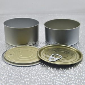 Boîtes en aluminium vides en deux parties <span class=keywords><strong>de</strong></span> 85g, 170g, 100ml, 180ml, 300ml, vente en gros, emballage en étain pour aliments humides pour animaux <span class=keywords><strong>de</strong></span> compagnie, huile, poisson, <span class=keywords><strong>thon</strong></span>, soupe - Product Image 5
