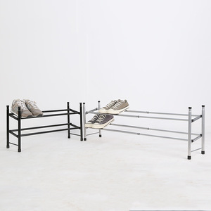Jinsheng <b>Shoe</b> <b>Rack</b> 2 Tier Extendable Freestanding <b>Large</b> Capacity Storage For Home Use - Product Image 2