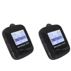 10 boutons d'appel de table + 1 récepteur de téléavertisseur pour serveur - Système d'appel sans fil |   Restaurant/Café/Spa - Product Image 6