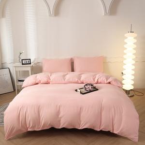 غطاء لحاف قابل للتخصيص من الألياف الدقيقة بحجم كوين، ناعم وقابل للتنفس، طقم أغطية سرير منفوش من الشركة المصنعة في الصين - Product Image 2