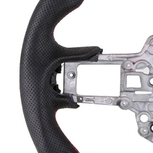 Volante Deportivo de Cuero para Automóvil <span class=keywords><strong>Ford</strong></span> <span class=keywords><strong>Mustang</strong></span> S550 Gt350r Gt Shelby <span class=keywords><strong>Gt500</strong></span> <span class=keywords><strong>Mustang</strong></span> 2015 2016 2017 <span class=keywords><strong>2018</strong></span> 2019 2020 2021 - Product Image 2