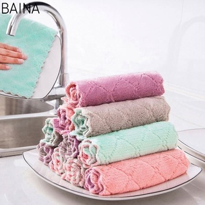 <span class=keywords><strong>Serviette</strong></span> de <span class=keywords><strong>cuisine</strong></span> haute performance antiadhésive pour la vaisselle et le nettoyage domestique - Product Image 3