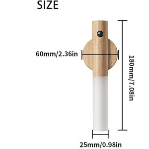 Sensor de Inducción Magnético Inalámbrico Portátil USB Recargable Inteligente para Pared, Control de Iluminación Interior para Sala de Estar y Dormitorio, Venta al por Mayor - Product Image 5