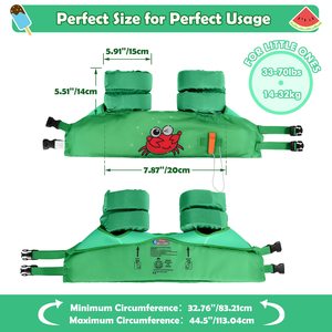 <span class=keywords><strong>Gilet</strong></span> <span class=keywords><strong>de</strong></span> bain à flottabilité pour enfants vestes <span class=keywords><strong>de</strong></span> flottaison pour tout-petits <span class=keywords><strong>avec</strong></span> brassards <span class=keywords><strong>gilet</strong></span> <span class=keywords><strong>de</strong></span> sauvetage pour enfants - Product Image 2
