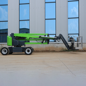 La flèche articulée Boomstar soulève la plate-forme de fonctionnement à haute altitude à bras incurvé électrique Manlift électrique 230Kg - Product Image 5