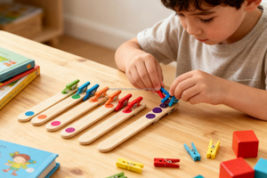 Maßgefertigte 2,5cm oder 25mm Holz-Wäscheklammern & Weihnachtsdekoration <span class=keywords><strong>Mini</strong></span>-Bastelklammern & Birkenholz <span class=keywords><strong>Mini</strong></span>-Wäscheklammern 50 Stück/Set - Product Image 5