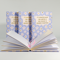 Fabricant professionnel Planificateur personnalisé Impression Carnet de journal à couverture rigide avec bord pulvérisé