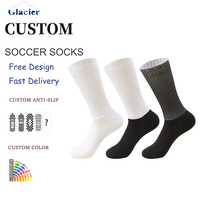 Chaussettes de cyclisme Glacier Elite personnalisées pour hommes, chaussettes de sport athlétiques respirantes en tricot, chaussettes de course en plein air pour vélo