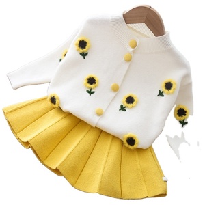 Conjunto de Falda y Suéter de Invierno de Alta Calidad para Bebés, 2 Piezas, Producto Más Vendido en Estados Unidos, con Lista de Precios - Product Image 1