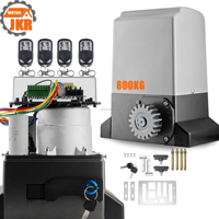 Ouvre-porte coulissant électrique de haute qualité 800 kg, moteur 370 W, 4 télécommandes, interrupteur de fin de course magnétique, garantie de 2 ans pour l'utilisation en hôtel et en villa