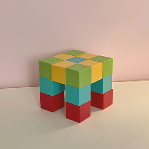 Dropshipping Shopify Fulfillment Puzzle Building <b>Blocks</b> Kids Cube Construction Toy Model Toy - Product Image 2