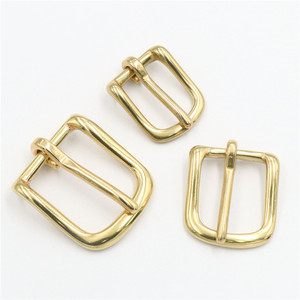 Fermoir à broche carré en laiton massif pour la maroquinerie, les sangles de sac et les accessoires de réglage de sangles. - Product Image 3