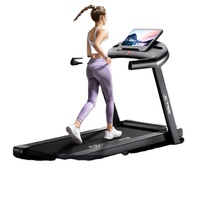 Caminadora Eléctrica Plegable Económica, Máquina para Correr Multifuncional, Caminadora Motorizada, Equipo de Ejercicio Cardiovascular para Gimnasio en Casa