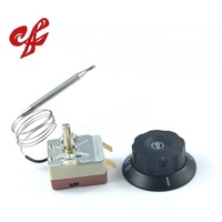 Thermostat capillaire 15A 250V, interrupteur de contrôle de température pour friteuse commerciale