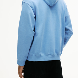 Sudadera con capucha de gran tamaño personalizada para hombre, Sudadera de punto de algodón, tela suave transpirable con logotipo personalizado disponible - Product Image 4