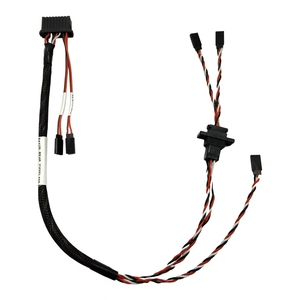 Arnés de Cables Personalizado EA Jet para Motocicleta, Computadora, Electrodomésticos, Automóvil, Aislamiento de PTFE, 12V, Conductor de Cobre Estañado, AWG20 - Product Image 4