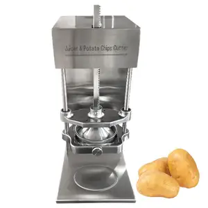 Food Grade Stainless Steel Juicer And Potato Chips Machine French Fry Maker Potato Slicing Making Machine