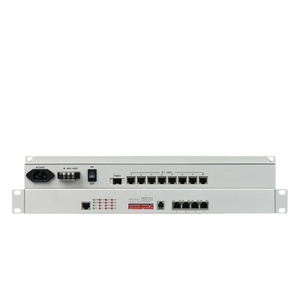 8E1 Optica PDH <strong>Multiplexer</strong> Point-To-Point Optical Transmission With 4GE (100/1000M) <strong>Ethernet</strong> Dual Power Supply - Product Image 1