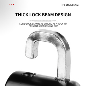 Verrou de vélo en alliage d'aluminium durable avec anneau de verrouillage en métal, <span class=keywords><strong>ultra</strong></span> léger, mini verrou de casque de vélo - Product Image 3