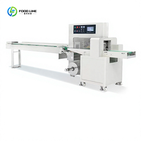 Machine d'emballage automatique de type coussin pour bâtonnets glacés, crèmes glacées, desserts congelés et chocolats