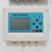Wireless Concrete Temperature Sensor with Probe, Reusable Internal Maturity Monitoring System for Bridge Dam Construction