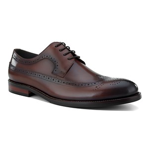 Chaussures Richelieu <span class=keywords><strong>de</strong></span> Luxe pour Hommes 2023, Confortables, Durables, en Cuir Véritable, Semelle Intérieure en Caoutchouc Imperméable, Nouveau Design pour Mariage et Fête - Product Image 1