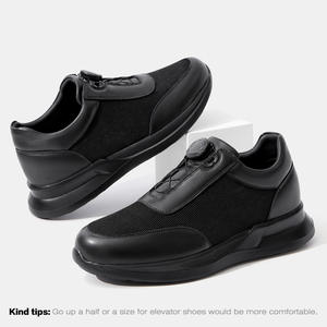 Zapatos de Hombre <span class=keywords><strong>Boohooman</strong></span> Negros con Alzas de 8 cm, Transpirables e Invisibles - Product Image 4