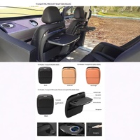 Tablette de voiture multifonctionnelle YLD pour Buick GL8/GAC M8 avec chargeur sans fil et rangement intégré pour porte-gobelet