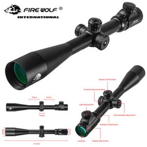 FIRE <span class=keywords><strong>WOLF</strong></span> 10-40x50 SF Afg Lunette de Visée Optique Tactique & Accessoires, Série Chassée 1, pour Chasse et Sports de Plein Air - Product Image 1