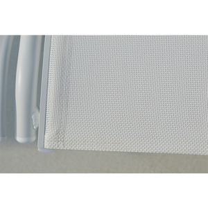 Chaise de malla de aluminio contemporáneo con mesa auxiliar para áreas de piscinas al aire libre en hoteles, villas, patios - Product Image 5