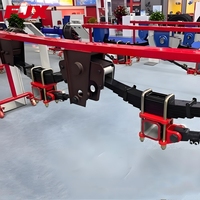 Suspension de semi-remorque de transport de type allemand JUXIN pour l'Afrique