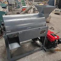 Kokosnootschil- en -schelpenversnipperaar, vezel-extractiemachine, fabrieksprijs