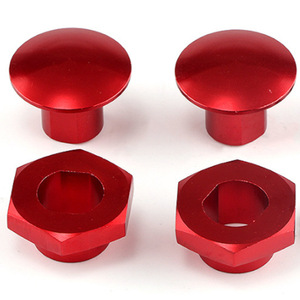 Kit de piliers de vitres arrière pour Honda Civic 92-95E, rouge, en alliage d'aluminium, accessoires de modification automobile - Product Image 1