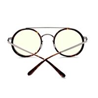 Lunettes anti-lumière bleue TLA, modèle Lumin 1109, monture ronde en résine, lunettes de mode, utilisation quatre saisons