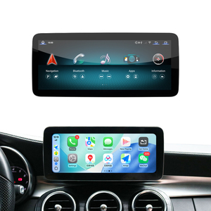 Qualcomm 12,8 ''Android 15 Автомобильный мультимедийный Радио Аудио плеер для Mercedes Benz C класса W205 AMG C300 2010 - 2018 Carplay экран - Product Image 1