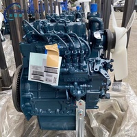 Ensemble moteur complet pour Kubota D722 14,7 KW 3600 tr/min pour mini-excavatrice, pièces de moteur d'excavatrice, pièces de machines de construction