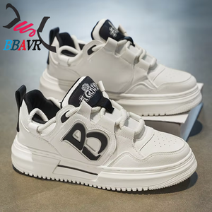 Zapatos Deportivos para Hombre Otoño 2025, Transpirables, con Cordones, Estilo Coreano, Combinables con Todo, Antideslizantes, Casuales, con Plantilla de PU, Entresuela de EVA y Suela de Goma - Product Image 3