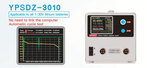 YPSDZ 18650 노트북 배터리 용량 테스터 자동 충전 방전 사이클 에이징 부하 분석기 5V 리튬 배터리 팩 높음 - Product Image 4