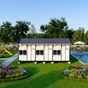 Planos de Invernadero Prefabricado Reutilizable, Diseño de Muro Compuesto de 1, 2 o 3 Dormitorios para Uso en Campamentos y como Cochera - Product Image 2