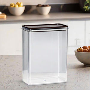 Multifunctional Kitchen Storage Containers Plastic Food <strong>Bins</strong> With Lids for Refrigerator Pantry Organization Transparent Plastic - Product Image 3