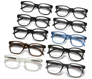 <span class=keywords><strong>2026</strong></span>年最新デザイナー ソリッド エコフレンドリー スクエア フルリム オプティカルグラス スポーツスタイル イレギュラーテンプル TR90 度付きメガネ - Product Image 4