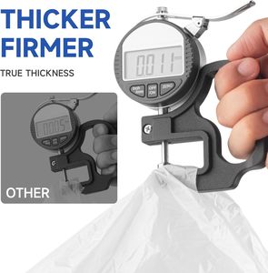 Bolsas de Camiseta de HDPE de Grado Alimenticio, Bolsas de Compra Resistentes con Logotipo Personalizado para Tiendas Minoristas y Supermercados - Product Image 3