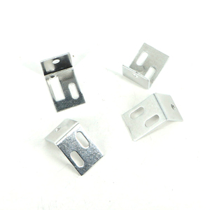 Braket L Anti-Selip Galvanis Komponen Dekoratif Ringan Penguat Struktural Furnitur Kantor Braket-L - Product Image 4