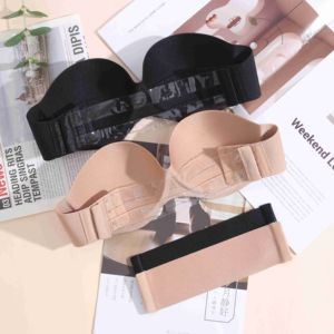 <span class=keywords><strong>Reggiseno</strong></span> in tinta unita Sexy <span class=keywords><strong>reggiseno</strong></span> Comfort <span class=keywords><strong>con</strong></span> funzione Push-Up per abiti da sposa o abiti artistici - Product Image 3
