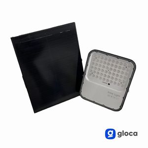 Reflector LED Solar para Exteriores Gloca de 200W, 5000K, con Panel Solar y Control Remoto, Cuerpo de Aluminio de Montaje en Superficie - Product Image 3