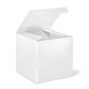 Özel logo boş kraft karton kağit kutu ambalaj oluklu kraft kağıt hediye kutusu ambalaj